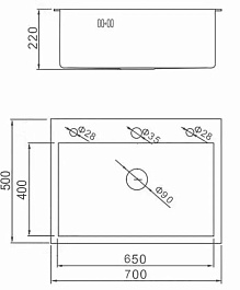 Stella Polare Мойка кухонная Кастельо 70 KN705012 золото – фотография-3