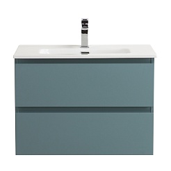 BelBagno Тумба под раковину Kraft 70 подвесная Голубой Матовый – фотография-4