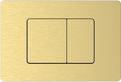 Ceruttispa Клавиша смыва CR03MG матовое золото – фотография-2