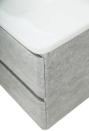 BelBagno Тумба с раковиной Albano-Cer 105 подвесная Cemento Verona Grigio – фотография-7