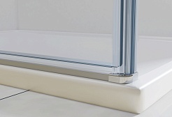 Vincea Душевой уголок Extra 110/120x90 VSR-1E111290CL профиль хром стекло прозрачное – фотография-4
