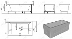 Kolpa San Акриловая ванна Rapido BASIS – фотография-3