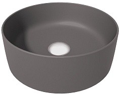 Teymi Раковина накладная Lina D41 T50196 графит матовый
