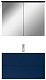 Am.Pm Зеркало-шкаф Spirit 2.0 80 глубокий синий – фотография-10