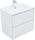 Aquanet Тумба с раковиной Милан 70 Flat подвесная белая – картинка-22