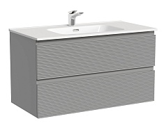 Sancos Тумба под раковину Folk 90 ergraut soft