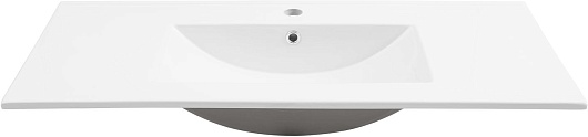 Aquanet Мебельная раковина Flow 100 белая – фотография-4