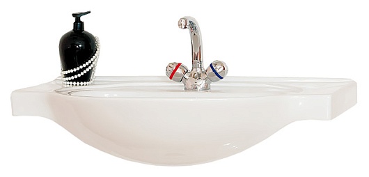 Misty Тумба с раковиной Каролина 80 зеленое стекло – картинка-3