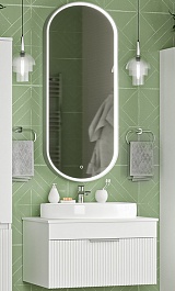 Brevita Мебель для ванной Enfida 70 подвесная белая – фотография-1