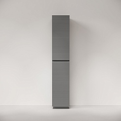 Sancos Шкаф пенал Folk Floor 35 мягкий серый матовый (ergraut soft) – фотография-3
