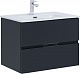 Aquanet Мебель для ванной Алвита New 70 2 ящика подвесная антрацит матовая – картинка-18