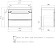 Volna Мебель для ванной Lake 70.2Y R подвесная белая – картинка-39