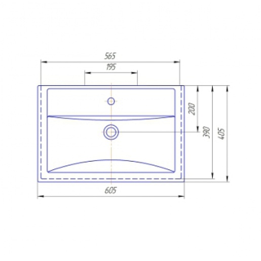 СанТа Мебель для ванной Лондон 60 напольная – картинка-3