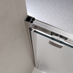 BelBagno Душевая дверь в нишу 120/195 LUCE-BF-1-120-P-Cr – фотография-4