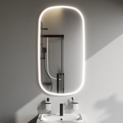 Am.Pm Зеркало Func 65x124 с подсветкой – фотография-3