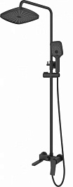 Esbano Система душевая Celine (DS-MB) 107/167 черный матовый – фотография-1