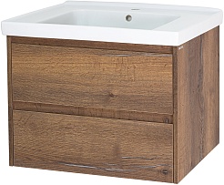 Brevita Тумба под раковину Dallas 60 дуб галифакс – фотография-1