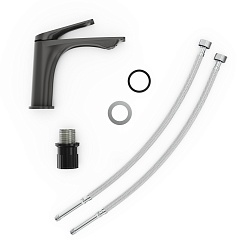 Tokito Смеситель для раковины MITSUISHI вороненая сталь TOK-MIT-1011GM – фотография-4