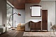 ASB-Woodline Мебель для ванной Салерно 80 антикварный орех, массив ясеня – фотография-18