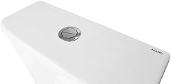 Azario Унитаз-компакт Avero AZ-3121 безободковый с бачком с сиденьем микролифт белый – фотография-12
