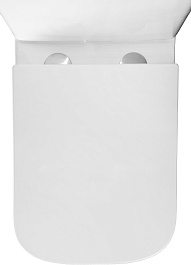 Azario Унитаз-компакт Joy AZ-2168-UQ3 безободковый с бачком с сиденьем микролифт белый – фотография-9