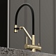 Sancos Смеситель для кухни Dora SC4003BG брашированное золото PVD покрытие – картинка-11
