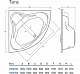 Koller Pool Акриловая ванна Tera 135х135 – картинка-10