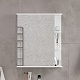 Volna Мебель для ванной Twing 60.2Y белая/бетон – картинка-35