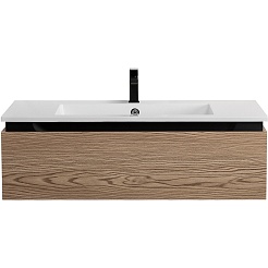 Cezares Тумба с раковиной Slider 100 подвесная дуб тангент – фотография-2