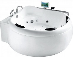 Gemy Акриловая ванна G9088 O с TV – фотография-1