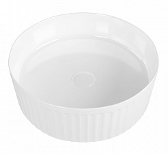 Teymi Накладная мебельная раковина Martta D36 глянцевая белая T52102 – фотография-1