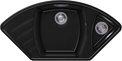 Dr. Gans Мойка кухонная Габи угловая графит – фотография-1