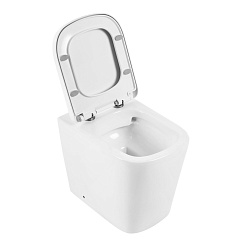 BelBagno Чаша унитаза приставного Albano BB120CBR без сиденья – фотография-4