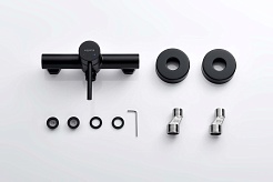 Aquatek Cмеситель для душа Европа AQ1360MB матовый черный – фотография-3