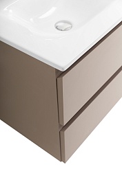 BelBagno Тумба под раковину Kraft 120-2 подвесная Бежевый матовый – фотография-8
