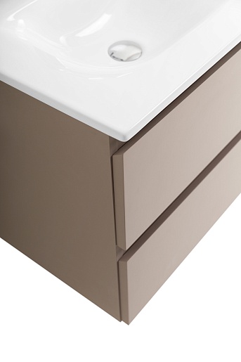BelBagno Тумба под раковину Kraft 120-2 подвесная Бежевый матовый – фотография-8