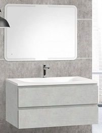 Cezares Мебель для ванной MOLVENO 100 Beton, BTN – фотография-1