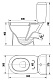 Керамин Унитаз-компакт Сити с жестким сиденьем, двойной смыв – фотография-8