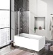 BelBagno Шторка на ванну 100/150 UNO-V-11-100/150-C-Cr – фотография-5