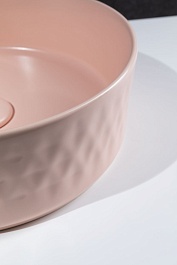 Allen Brau Мебельная накладная раковина Fantasy Romb 36 4.11033.SM розовый – фотография-5