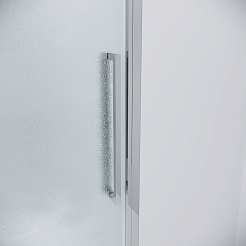 Grossman  Душевой уголок Cosmo 120x90x195 профиль хром стекло шиншилла – фотография-6