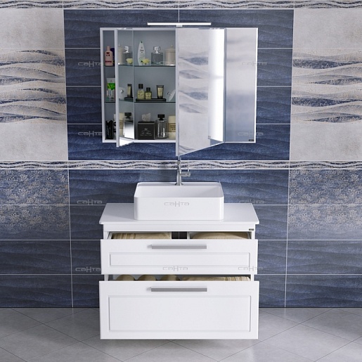 СанТа Мебель для ванной Нептун 100 – картинка-5