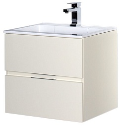 Aquanet Тумба с раковиной "Алвита 60" крем – фотография-2