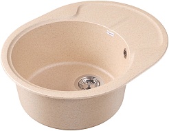 Dr. Gans Мойка кухонная Берта 620 латте – фотография-2