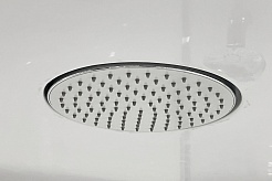 Royal Bath Душевая кабина FATO RB 90HK-M-CH 90x90 стекло рифленое профиль хром – фотография-3