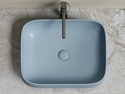 Ceramicanova Мебельная раковина Element 50 CN6052MHL серо-голубой матовый – фотография-10