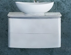 Velvex Тумба с раковиной Luna 75 – фотография-1