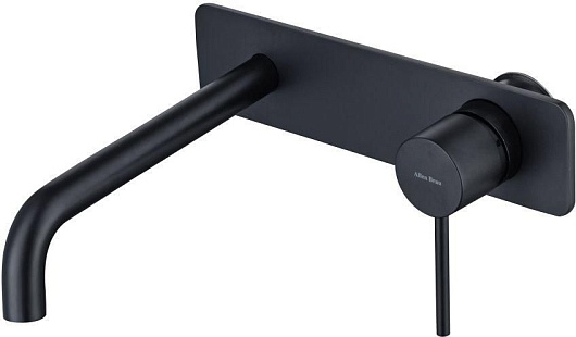 Allen Brau Смеситель для раковины Glority 5.51004-31 (с внутренней частью) черный матовый – фото-1