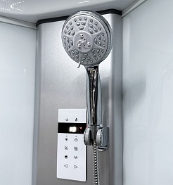 Royal Bath Душевая кабина HKST RB 90HKST-WT 90x90 с г/м с хамамом стекло прозрачное профиль белый – фотография-8