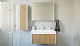 Velvex Мебель для ванной подвесная Klaufs 100 белая/дерево – картинка-13